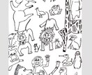 手書きでサラッとポップなイラスト描きます ポップでゆるいイラストを描きます。 イメージ10