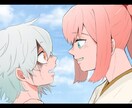 SNSで使用できるキャラクターイラストを描きます 貴方の作ったオリジナルキャラ、代理キャラをアイコンに！ イメージ3
