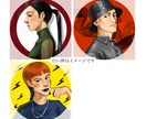 SNSアイコン、イラスト描きます / リアル過ぎない、かっこいいイラスト！！ イメージ2