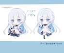 かわいいミニキャライラストお描きします グッズや動画イラストなど商用利用可能！ イメージ4