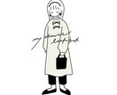 あなただけのお洒落なアイコン/イラスト描きます 服装、髪型の写真を元に描きます。顔隠し可です！ イメージ2