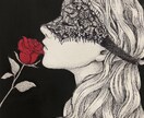 線画イラスト、ロゴの作成を致します ロゴ、デザイン、写真をイラスト化、イメージ画を描きます イメージ7