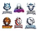 最短即日/eSPORTSなどのロゴを作成します チームロゴをお探しの方へマスコットロゴを制作いたします イメージ2
