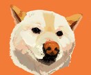 パソコンやスマホの壁紙などに！愛犬イラスト描きます コントラストがある、太陽を浴びたような明るい絵が特徴的です。 イメージ2
