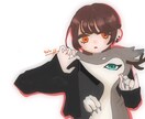 SD/デフォルメイラスト作成します きらきらした作品やふわふわが得意です イメージ4