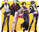 パキッ！としたカッコいい立ち絵制作いたします ６月納品⭕キャラデザ衣装デザ可！あなたの理想をお届けします！ イメージ6