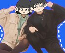 あなたのお顔可愛く隠します あなたに似せた可愛いイラストを描きます イメージ2