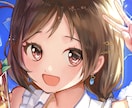かわいいアニメ風アイコンを作成します キラキラした絵柄や鮮やかな色遣いのアイコンを制作します！ イメージ3