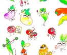 野菜ソムリエが野菜イラスト描きます 経歴　NHKきょうの料理テキスト挿絵など。 イメージ10
