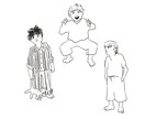 個性的な絵柄で目を惹く人物イラストを描きます アイコンや壁紙用に現役美大生のイラストはいかがですか？ イメージ1