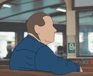 お気に入りの写真をおしゃれなイラストにします 思い出の写真やお気に入りの写真おしゃれな絵に変えます。 イメージ1
