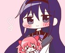 SNSのアイコン用のイラスト描きます ミニキャラ・女の子メイン最低価格で実績作りさせてください！ イメージ4