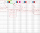 電気・電気通信工事工程表等作成致します 時短作業直結する書類作成を行います。ご相談ください。 イメージ1