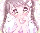 きらきらかわいいアイコンイラストお描きします オリジナルイラストのアイコン制作✩.*˚ イメージ1