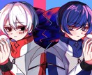 暗めのイラスト描きます 厚塗りや暗いイラスト等をお求めの方に イメージ3
