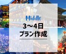 3〜4日海外旅行プラン作成します 短い休みでも安心して楽しめる旅程を作ります！ イメージ1