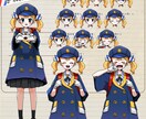 あなたのキャラクターの全身イラスト描きます トリミング次第で様々な用途でお使いいただけます。 イメージ2