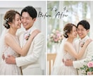 婚礼・前撮り【美的に♡リメイク】記念写真承ります ｜◆著名タレント多数撮影の実績◆レタッチ背景合成リメイク♪ イメージ9