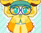 大きなおめめが可愛い♡デフォルメイラスト描きます 丸い目やフォルムが特徴の、シンプルなミニキャラクターです！ イメージ6