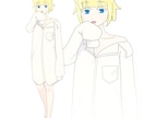 立ち絵描きます TRPGやサムネなどに使える等身立ち絵描きます！ イメージ6