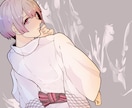 麗しい男子のイラストお描きします 和な雰囲気のふわっとアニメ風タッチ イメージ1