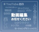 動画編集・制作 ジャンル問わず承ります ヒアリングを大事にし,ご要望に合わせた編集をします イメージ5