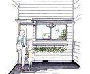 今話題！手描きイラスト★水彩/鉛筆等★絵を描きます イメージを形に！【店舗･住宅･オフィスイベント･展示会等】 イメージ5