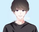 商用OK！格安で爽やか・好印象アイコン描きます 販売実績多数！迅速丁寧なご提供☆お気軽にご相談ください♪ イメージ1