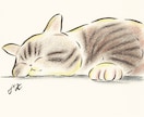 絵本風の優しいペットイラストをお描きします 絵本のタッチで見返したくなる！かわいいペットの姿そのままに！ イメージ5