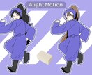 商用利用◎好みに合わせて色々な絵柄で描き上げます アニメ塗りから厚塗り、色味も自由自在にかきあげます！ イメージ4