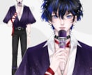 コスパ最強！男女デビューVtuberモデル制作ます 著作権譲渡！修正無制限！高品質！初心者でも安心！一括制作！ イメージ10