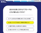 反応が取れると話題の“診断系”LP作ります 診断系LPでお客様を引き寄せる魅力的なデザイン イメージ3