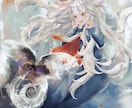 美麗なイラスト作成・豪華なキャラデザ承ります 描き込み量の多いイラストをご希望の方はぜひ！ イメージ1