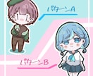 もちもちゆるゆるなミニキャライラスト作成します ポップで柔らかい雰囲気のデフォルメはいかがでしょうか？ イメージ3