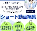 参考動画の再現編集 縦型ショート動画を制作します 参考動画の再現＆AI音声対応！ショート動画を高品質編集 イメージ1