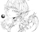 MVやキャラデザなど2Dイラストをお描きします 世界観、精密さを大切にしたキャラデザやイラスト等が得意です! イメージ2
