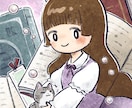 ゆめかわ、ふんいき似顔絵描きます ノスタルジックな雰囲気の、ゆめかわ似顔絵♪ イメージ2