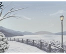 季節感のある背景イラスト制作します 世界観に合う背景を丁寧に制作します イメージ5