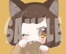 デフォルメかわいいアイコン制作します 思わず口に含みたくなる(?!)あなただけのかわいいイラスト！ イメージ2