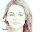 心を込めた水彩風似顔絵作成します できる範囲で希望通りに仕上げます イメージ8