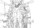 キャラクター、モンスター系のイラストを提供します スタイリッシュな作品をつくりあげます。 イメージ10