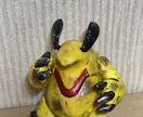 フィギュアのリペイント・塗装します 筆塗りならではの仕上がりで、怪獣ソフビを格好良く変身させます イメージ3