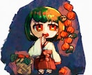 アイコン〜サムネetc！1枚絵描きます 光を意識した塗りの女の子が得意です イメージ4
