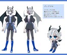 活動者さん向けのイラスト制作します キャラクターデザインや1枚絵制作など承ります イメージ5