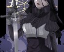 ダークな世界観のイラストお描きいたします 目を惹く世界観のイラストをご提供いたします! イメージ4