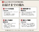 Excel VBAのマクロの不具合を直します エラーで止まる・途中で終わるマクロを1か所、1〜2日 イメージ2