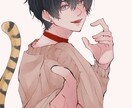 ふんわりかっこよく！ご希望のイラストお描きます 貴方だけのイラストを！素敵なイラストになるよう心掛けてます！ イメージ1