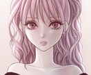 透明感×大人可愛い女の子のSNSアイコン描きます 【限定3名様3000円⭐︎ 】上品･やわらか･綺麗系　商用可 イメージ3