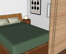 デザインにこだわったお部屋を提案します LDのトータルコーディネートに3Dイメージ付き！ イメージ3