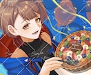 1枚絵・キャラクターイラスト・アイコン制作します 画面映えする、特別な１枚をお届けします イメージ3